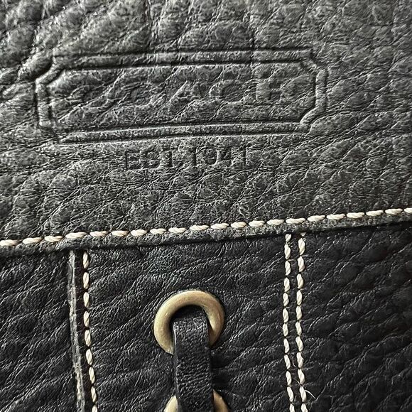 COACH Leather Chelsea Crossbody Shoulder Bag Black 10399 - Picture 14 of 14
